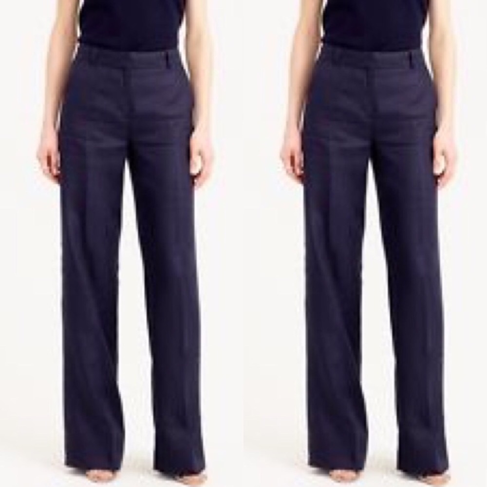 REPOSH: J. Crew CityFit Wide Legged Pants